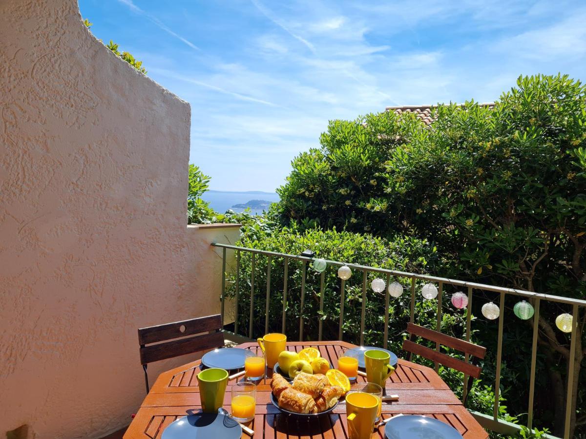 Bel Appartement Renove, Avec Terrasse Et Piscine La Croix-Valmer Zewnętrze zdjęcie