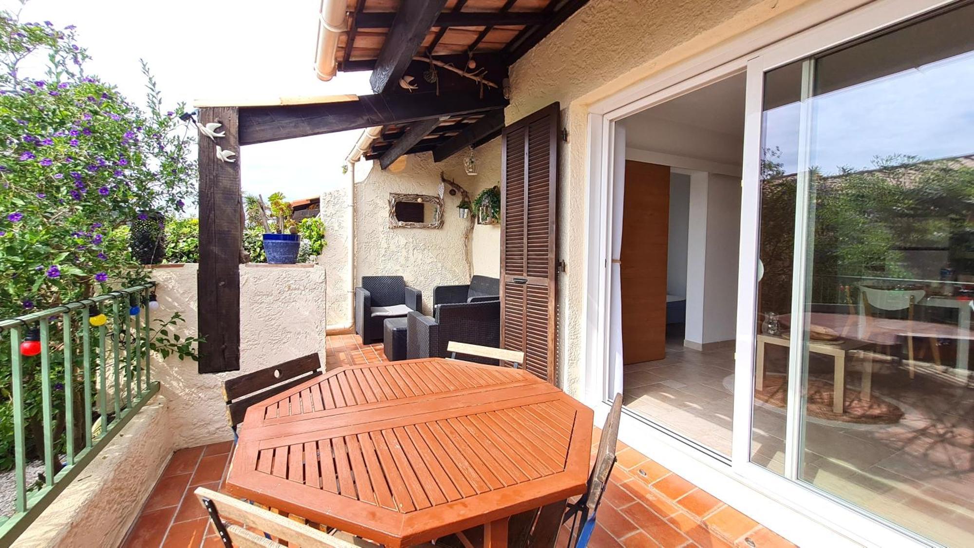 Bel Appartement Renove, Avec Terrasse Et Piscine La Croix-Valmer Zewnętrze zdjęcie